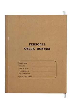 Ofix Personel Özlük Dosyası Askılı Telli 24 x 32 cm - 8 Yaprak x 12 Adet