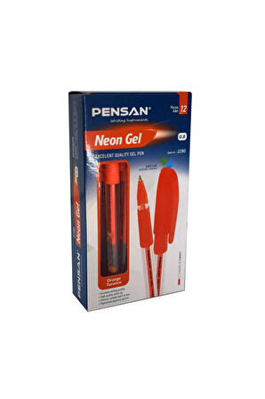 Pensan Neon Gel Kalem 12 Adet