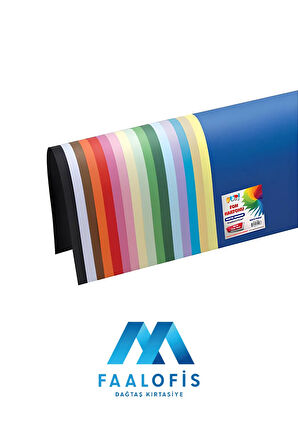 PUTİ FON KARTONU 50x70 10 LU KARIŞIK RENK