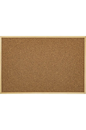 Noki 45x60 Ahşap Çerçeveli Duvara Monte Mantar Pano
