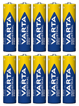 Varta Endüstriyel Pro Alkalin İnce Kalem Pil AAA 10 Adet