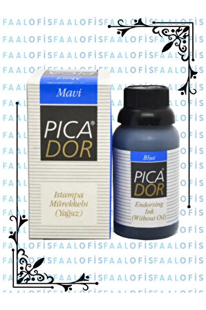 Picador Istampa Mürekkebi 30ml Mavi