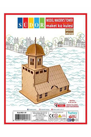 Südor Ahşap Maket Kız Kulesi