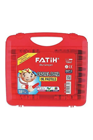 Çantalı Pastel Boya 18 Renk King Size