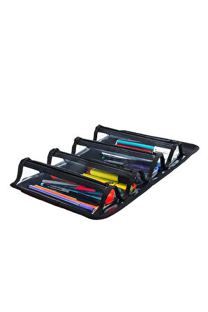  X-CASE 4 Bölmeli Kalem Kutu