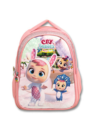 Cry Babies Tavşan Kulaklar Lisanslı İlkokul Seti Sırt Çantası Beslenme Çantası