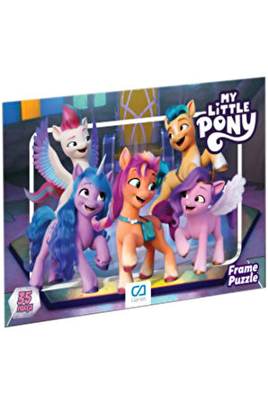 C&A Games My Little Pony-2 Lisanslı 35 Parça Frame Puzzle