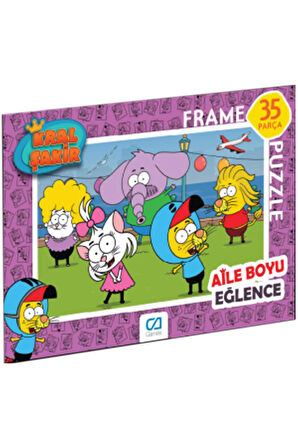 C&A Games Kral Şakir-2 Lisanslı 35 Parça Frame Puzzle
