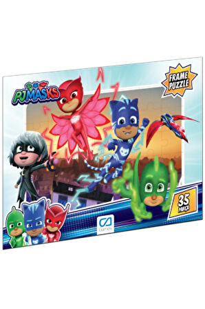 C&A Games Pjamasks-2 Lisanslı 35 Parça Frame Puzzle
