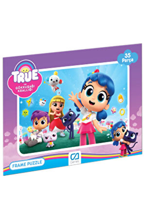C&A Games True-2 Lisanslı 35 Parça Frame Puzzle