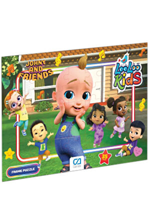 C&A Games LooLoo Kids Lisanslı 35 Parça Frame Puzzle