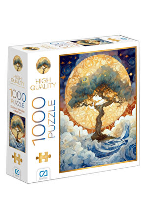 C&A Games Dolunay ve Ağaç 1000 Parça Puzzle