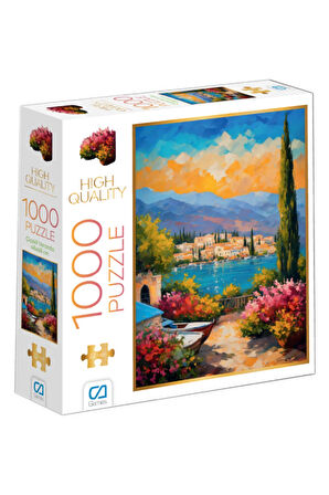 C&A Games Çiçekli Veranda 1000 Parça Puzzle