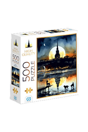 C&A Games Gece 500 Parça Puzzle