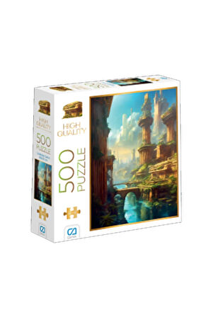 C&A Games Uzaktaki Şehir 500 Parça Puzzle