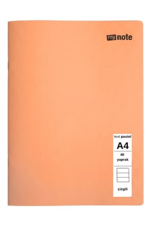 TEXT PASTEL DEFTER A4 40 YAPRAK ÇİZGİLİ 1 ADET