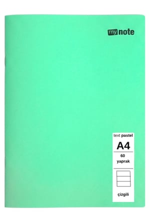 TEXT PASTEL DEFTER A4 60 YAPRAK ÇİZGİLİ 1 ADET