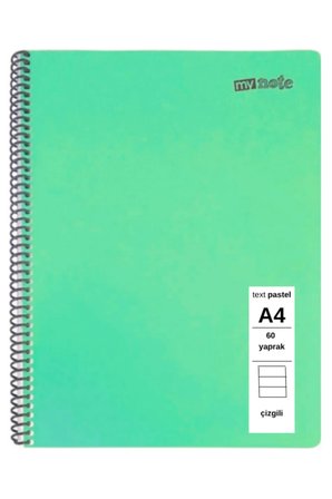 TEXT PASTEL DEFTER A4 60 YAPRAK ÇİZGİLİ 1 ADET