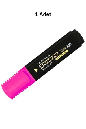 Lineplus Fosforlu Kalem 1 Adet Pembe