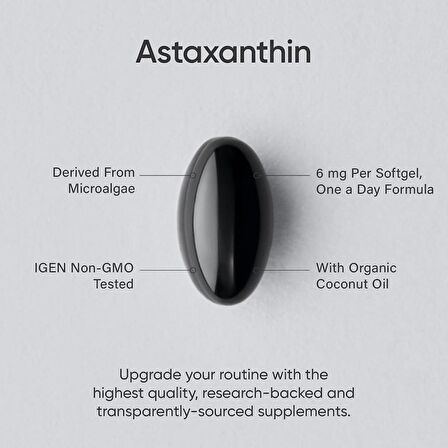 Sports Research Astaxanthin 6 mg 120 Kapsül