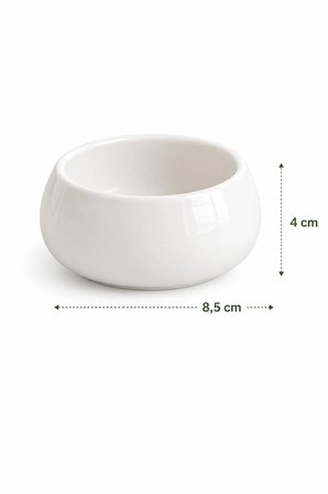 Porselen 6’lı Kahvaltılık Kase Seti 8,5 cm Sosluk Çerezlik Sunumluk
