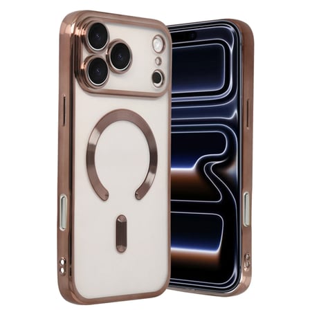 Apple iPhone 17 Pro Max Kross Magneticsafe Kapak - Çöl Titanyum