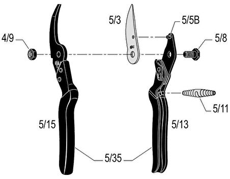 Felco 5 Budama Makası