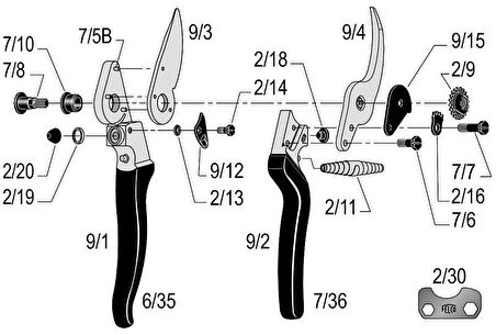 Felco 9 Budama Makası