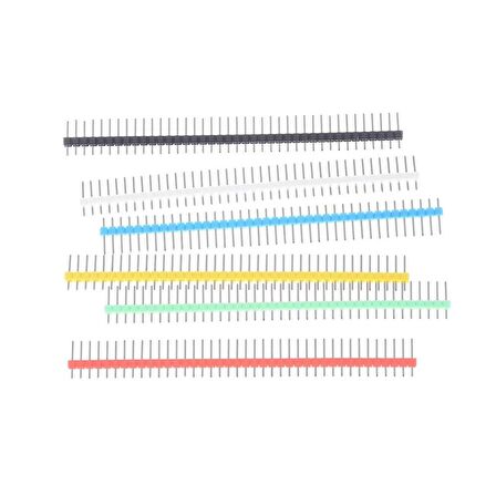 40 Pin 2.54 mm Aralıklı Renkli Header