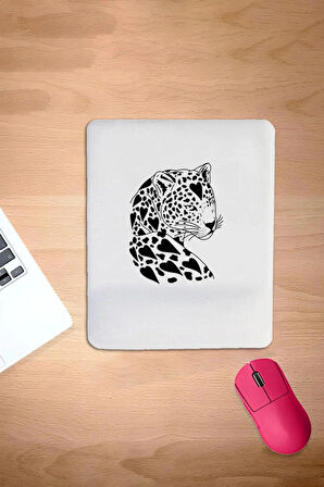 Dikdörtgen, bilek destekli konforlu mousepad, aslan deseni mouse pad, oyuncular için kaymaz fare pedi