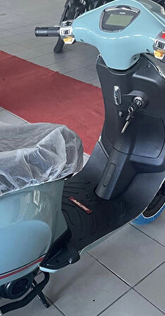 Kuba Azure Modele Uyumlu motorsiklet paspası, kaymaz, koruyucu motor paspas, motopaspas