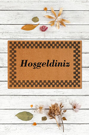 Hoşgeldiniz, Kareli, Kare Desenli Paspas, Dış Kapı Önü Paspası, Dayanıklı Uzun Ömürlü Paspas, Ev eşyası