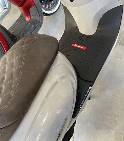 Arora Cappucino Modele Uyumlu Motorsiklet Paspası, Motor Paspas, Kaymaz Koruyucu Moto Paspas