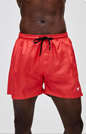 Bad Bear Erkek JACKSONVILLE Swimshort - Kırmızı