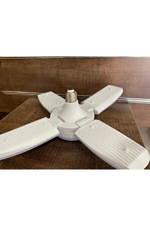YL-440 Beyaz (6500K) 3200 Lm 40 Watt Dört Yapraklı Papatya LED Ampul