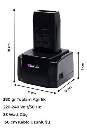 DNTL Total DntlTotal Kartuş Ağda Makinesi Tekli Profesyonel Kuaför Ağda Roll-on Isıtıcısı