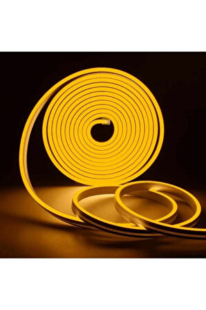  CT-4455 12V NEON LED HORTUM AMBER IŞIK 50 METRE