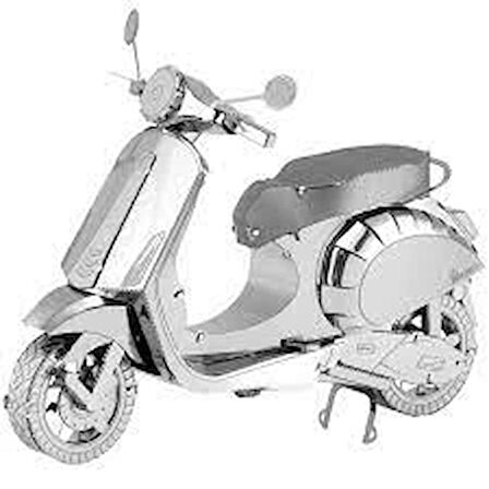 VESPA PRİMAVERA SCOOTER 3D Metal Maket Bulmaca Puzzle modeli kitleri DIY 14+ Yaş 52+ parça