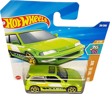Hot Wheels Tekli Arabalar 90 Honda Civic Ef HYX90