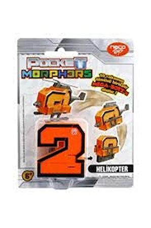 Pocket Morphers Dönüşen Numaralar Mega Bots No:2