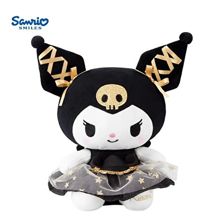 Kuromi Hello Kitty Özel Seri Sanrio 25 Cm Peluş Oyuncak Sanrio Kuromi Plush Hediyelik Oyuncak