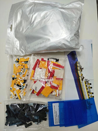 Titanic 3D Micro Parçalar Küçük Boy 607 Parça 12+ Yaş Puzzle Tekne Gemi Hediye