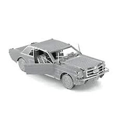 1965 FORD MUSTANG 3D Metal Maket Bulmaca Puzzle modeli kitleri DIY lazer kesim 14+ Yaş 56+ parça