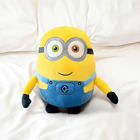 Minyonlar Bob 30 Cm Peluş Oyuncak Minions Plush Hediyelik Oyuncak