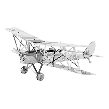 DIY 3D Metal Puzzle Tiger Moht Uçak 82 Hediyelik Maket 14+yaş