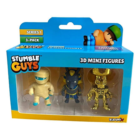 Stumble Guys 3’lü Mini Figür Seti S1 TUY01000 - Model 5
