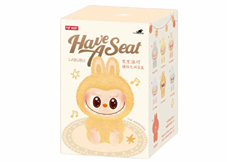 Pop Mart Labubu 1 ADET 2. Seri Oturma Partisi Peluş Sürpriz HEDİYE Oyuncak HEHE, SISI, DADA, ZIZI, BABA, QUQU