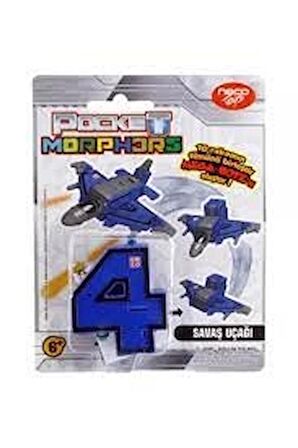 NECO TOYS Pocket Morphers 4 Savaş Uçağı