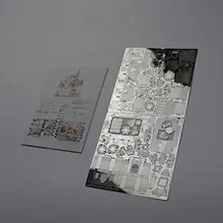 3D Model Metal Puzzle Uçak el yapımı Bulmaca yetişkin çocuk oyuncak tarzı hediye