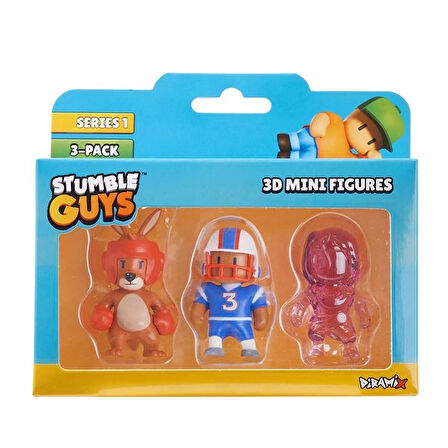 Stumble Guys 3’lü Mini Figür Seti S1 TUY01000 - Model 2